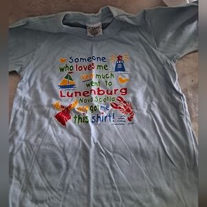 Kids Blue Graphic T-Shirt